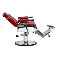 Kappersstoel Gabbiano Royal X rood
