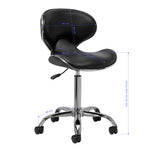 Tabouret cosmétique Gabbiano Q-4599 noir V2