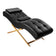 Chaise de traitement des cils Sillon Alba noire avec base dorée