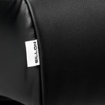 Chaise de traitement des cils Sillon Alba noire avec base dorée