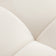 Sillon Umbra white eyelash treatment chair with gold base