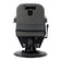 Gabbiano barber chair Bruno grey with a grey base