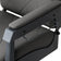 Gabbiano barber chair Bruno grey with a grey base