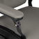 Barber chair Gabbiano Francesco grey with a black base