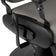 Barber chair Gabbiano Francesco grey with a black base