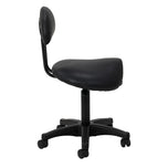 Tabouret esthétique 6001 noir avec base noire