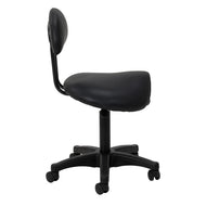 Tabouret esthétique 6001 noir avec base noire