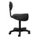 Tabouret esthétique 6001 noir avec base noire