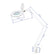 Loeplamp Elegante 6031, 60 SMD 3D-leds, voor op tafel, met instelbare lichtintensiteit