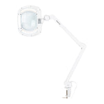 Lampe loupe Elegante 6030 à 60 LED CMS pour plan de travail, intensité lumineuse réglable