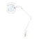 Lampe loupe Elegante 6030 à 60 LED CMS pour plan de travail, intensité lumineuse réglable