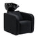 Electric hairdressing wash unit with massage function Gabbiano Sylvia Plus black