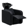 Electric hairdressing wash unit with massage function Gabbiano Sylvia Plus black
