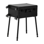 Portable speaker stand with speakers Plus black