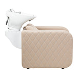 Electric hairdressing wash unit with massage function Gabbiano Sylvia Plus beige