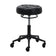 Hairdressing stool Gabbiano D054 black with black base