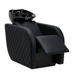 Electric hairdressing wash unit with massage function Gabbiano Ines black