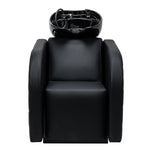 Electric hairdressing wash unit with massage function Gabbiano Ines black