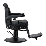 Barber chair with massage function Gabbiano Continental black