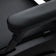 Barber chair with massage function Gabbiano Francesco black with a black base