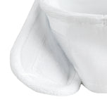 Beauty headband SYIS velour white