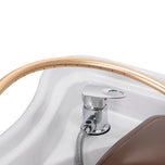Gabbiano Head Spa 017 wastafel bruin