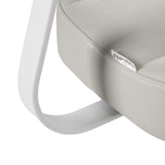 Cosmetic stool Azzurro 156-F bump-up grey