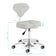 Cosmetic stool Azzurro 156-F bump-up grey