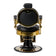 Barber chair Gabbiano Niccolo black with gold base