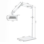 UV LED lamp Glow 112 with a metal base 48W for pedicures on a stand